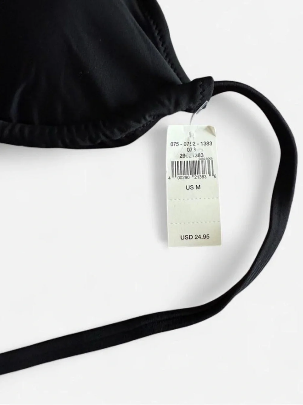 NWT‎ Aerie Black Crossover Bikini Set Size Medium